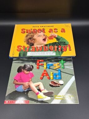 Toddler First Aid And Healthy Foods Books